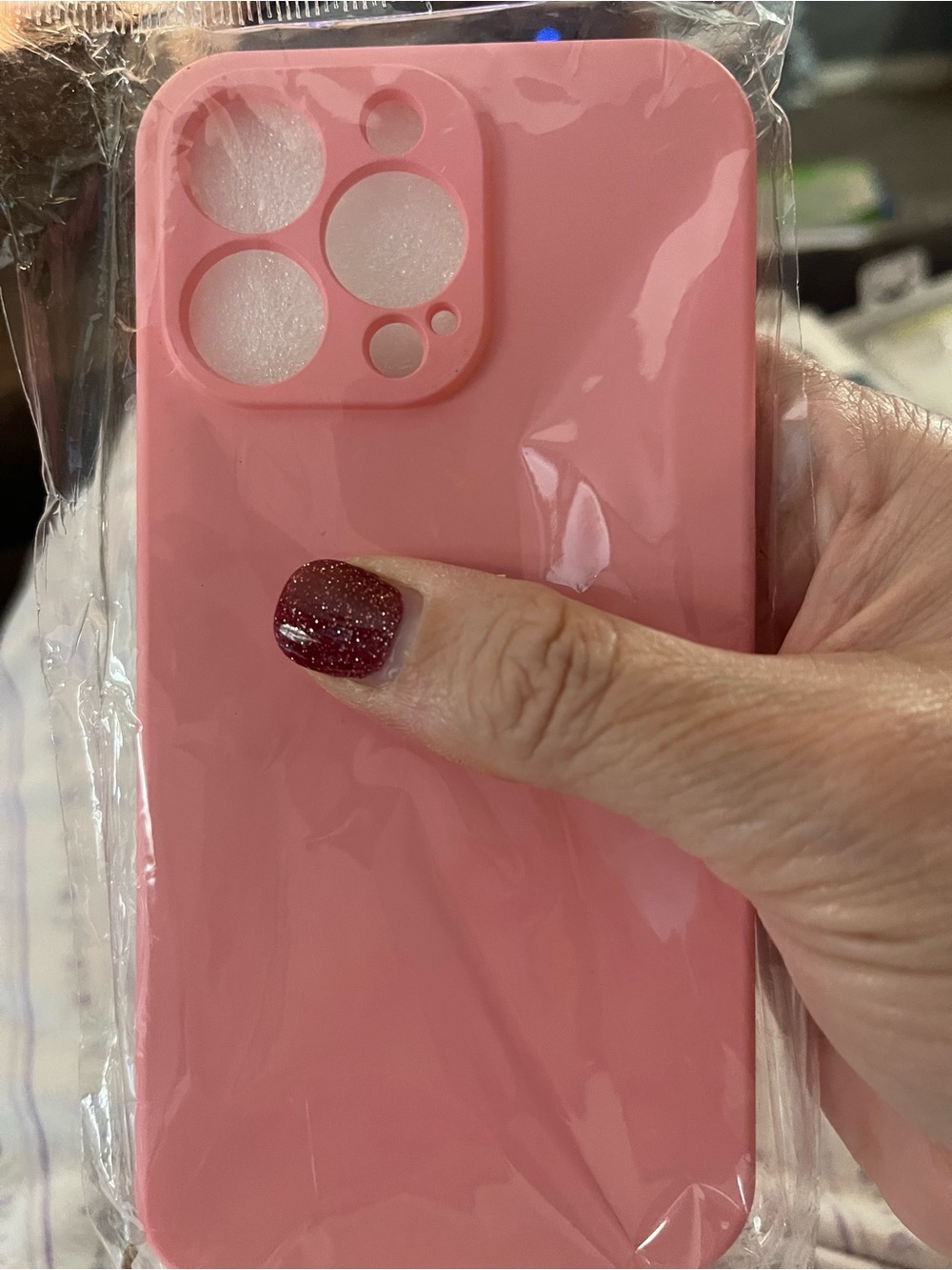 Pink Silicone Phone Case for Cell Phones
